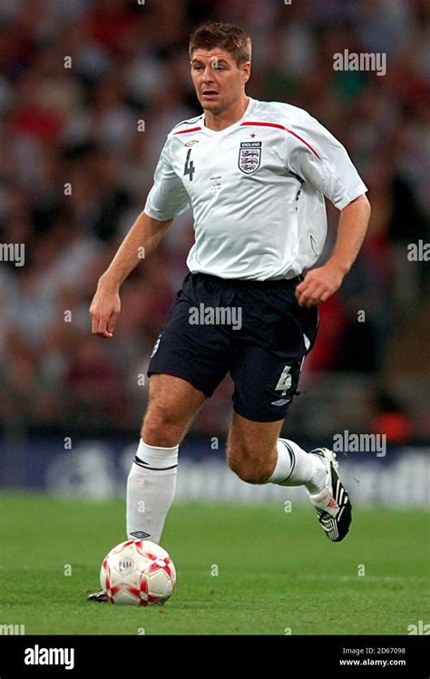 Steven Gerrard, England Stock Photo - Alamy