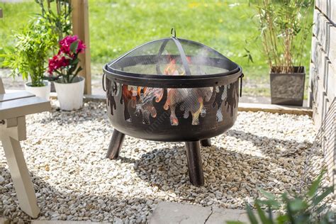 Buschbeck Barbecue Au Bois Avec Grille Portatif Wildfire Diam 61 Cm