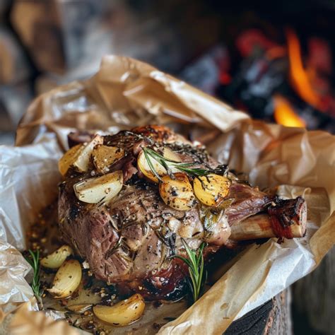 Best Lamb Kleftiko Traditional Greek Lamb Cooked In Parchment Paper