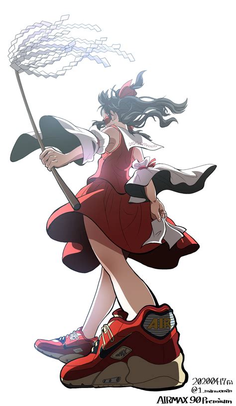 Hakurei Reimu Touhou Drawn By 1 Manwoman Danbooru