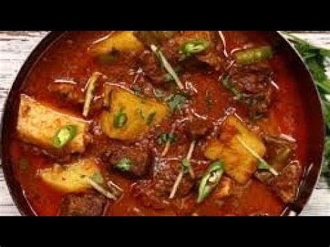 Aloo Gosht Ka Salan Bahut Easy Tarike H Bnane Ka L M Kitchen Subscribe