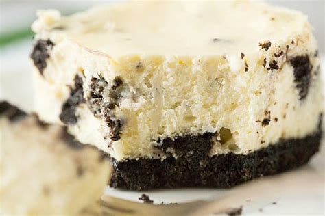 Oreo Cheesecake Bars Brown Eyed Baker