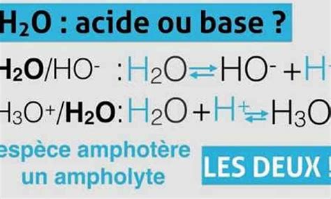 Exercice Corrige Les Réactions Acido Basiques Science Physique Et