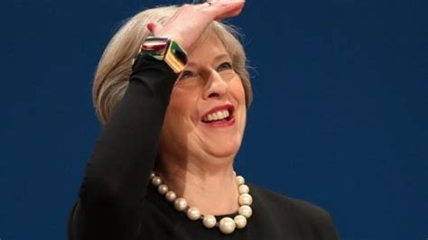 Theresa May S Conservative Conference Speech Key Quotes Bbc News