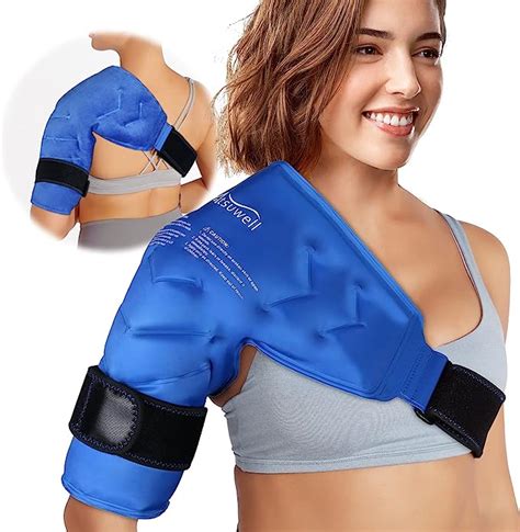 Atsuwell Shoulder Ice Pack Rotator Cuff Cold Therapy Reusable Gel Ice