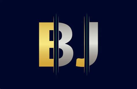 Premium Vector Bj Letter Logo Design Vector Template