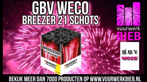 Vuurwerk Breezer GBV Weco Export Feuerwerk Vuurwerkbieb Nl YouTube