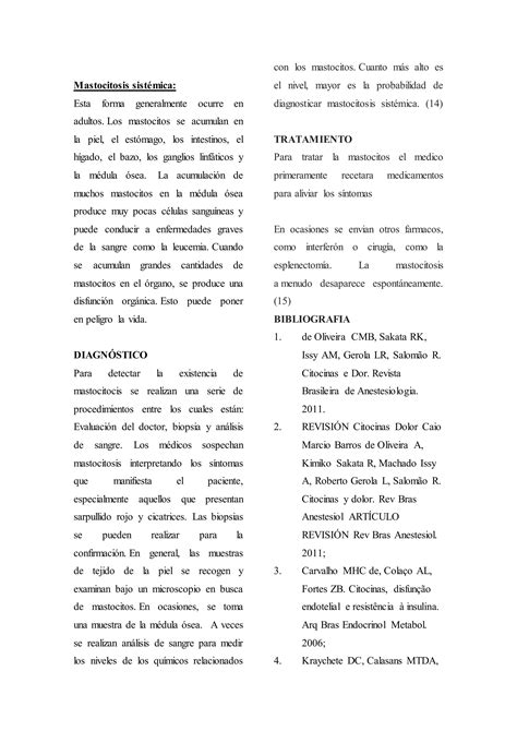 Mastocito E Importancia Clinica PDF