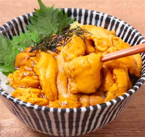 Uni don うに丼 Sea Urchin Rice Bowl The Chef Dojo