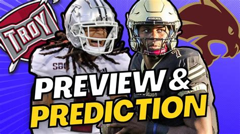 Troy Vs Texas State Preview And Prediction Youtube