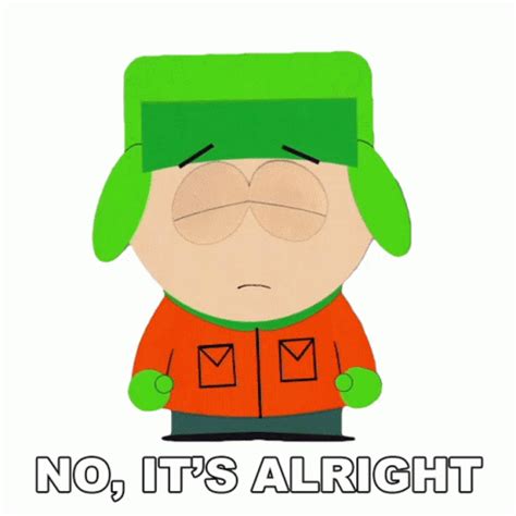 No Its Alright Kyle Broflovski Sticker No Its Alright Kyle Broflovski