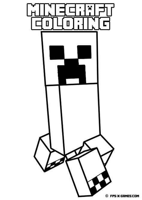 Minecraft Pickaxe Coloring Pages At Free Printable Colorings Pages To Print