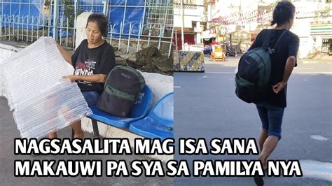 Babaeng Mukang Naglayas Nagsasalita Mag Isa Sana Makita At Makauwi Sya