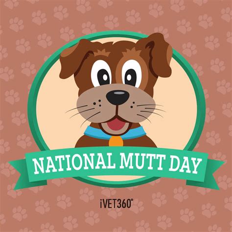 National Mutt Day | National mutt day, Pet holiday, Mutt