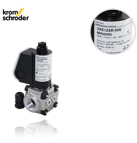 VAS 125 R NW KROMSCHROEDER GAS SOLENOID VALVES Suner