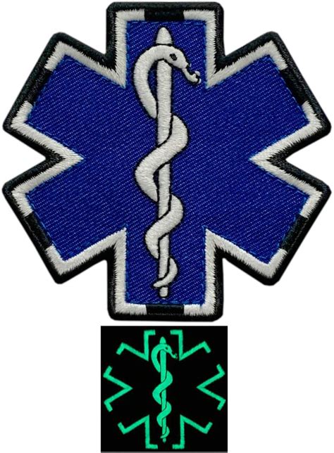 Emt Medic Ems Paramedic Patch Glow Dark Iron On Sew On Mg6 Miltacusa