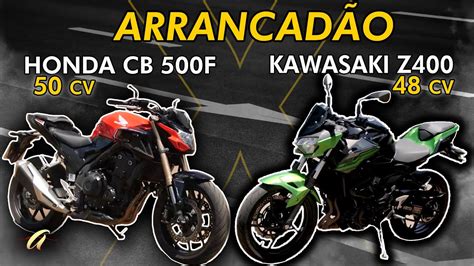 Honda Cb F X Kawasaki Z No Arrancad O Qual Das Naked