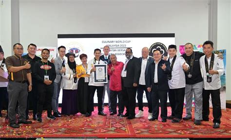 Malaysia Culinary World Cup Sets New Guinness World Record