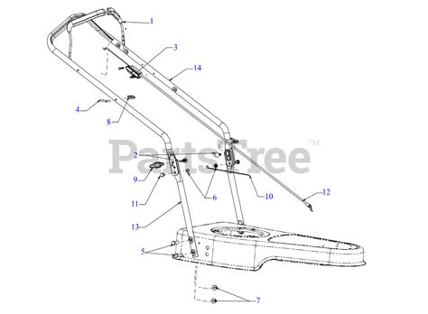 Cub Cadet St 100 25b 262j710 Cub Cadet Wheeled String Trimmer 2019