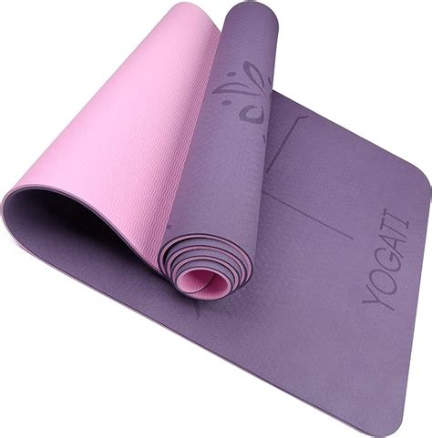 Yogati Tapis Yoga Antid Rapant Et Epais Tapis De Yoga Avec Des