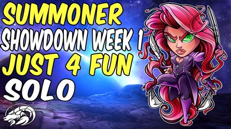 Solo Silver Surfer Summoner Showdown Week 1 Marvel Contest Of Champions Youtube