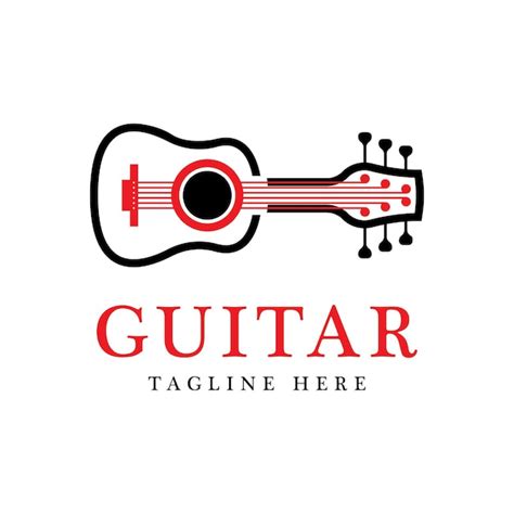 Premium Vector Guitar Logo Design Icon And Symbol Vector