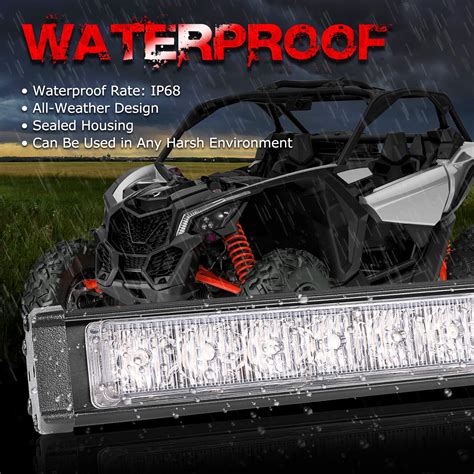 Led Chase Light Bar Offroadtown Offroad Rear Led Chase Strobe