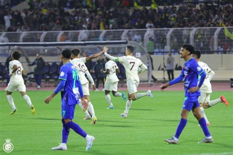 Ronaldo scores first Al Nassr goal during a draw against Al Fateh ...