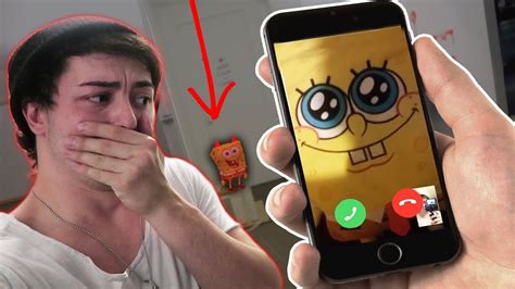 Calling Spongebob On Facetime At 3 Am Do Not Facetime Spongebob At 3