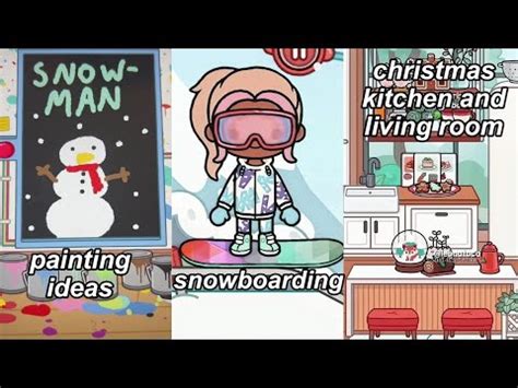 Aesthetic Toca Boca Christmas Tiktok Compilation House Ideas