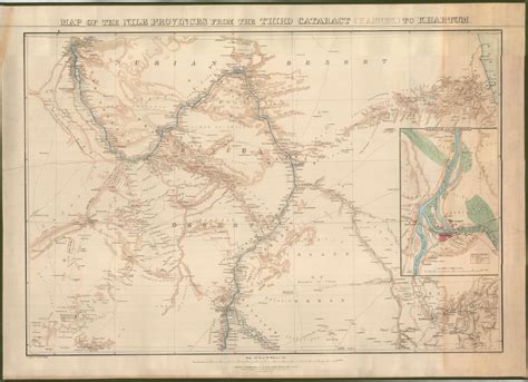 SUDAN / EGYPT – MAHDIST WAR - PAIR OF MAPS: - Daša Pahor