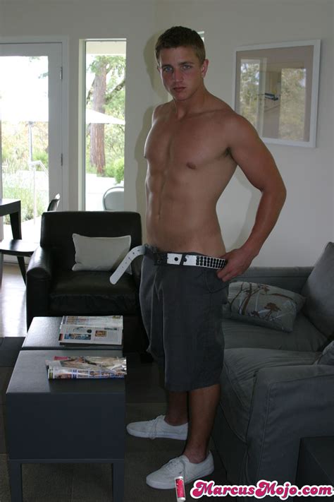 Muscular Dude Marcus Mojo Showing Off His Athletic Nude Body His Big Dick CoedCherry