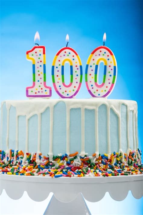 Birthday Cake 100 Candles Stock Photos - Free & Royalty-Free Stock ...