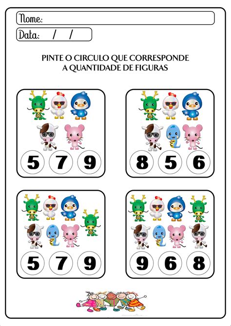 Atividade De 0 A 10 - Numeros De 0 A 10