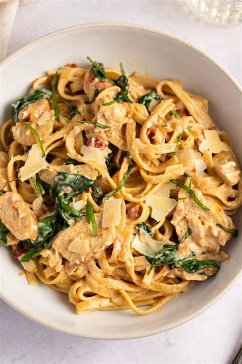 Chicken Florentine Pasta Insanely Good