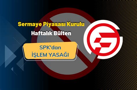 SPK dan 1 hissede 7 kişiye işlem yasağı Finansopia