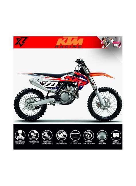 XRIDE Vous Propose Un Kit DecoKTM SX SXF EXC EXCF 2013 2014 2015 125