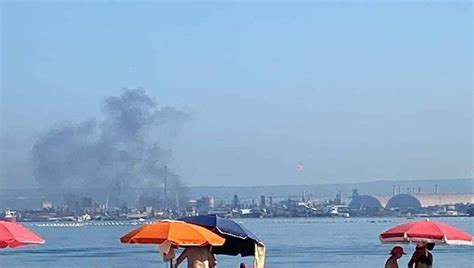 Taranto Incendio Nell Ex Ilva Brucia Nastro Trasportatore E Sulla