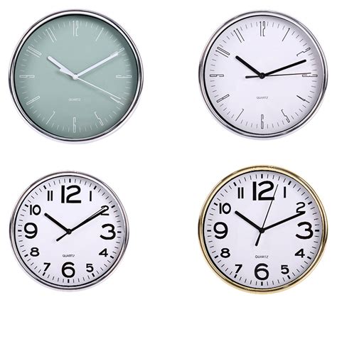 Ripley RELOJ PARED CLASICO 20CM DORADO TOPSOC