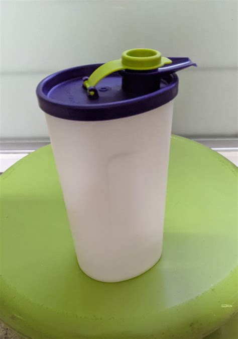 Vintage Tupperware Sweet Saver Sauce Container Water Tumbler Furniture