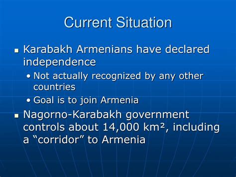 Ppt Nagorno Karabakh Conflict In Azerbaijan Powerpoint Presentation