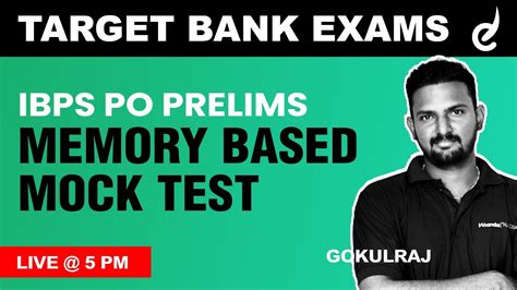 IBPS PO Prelims Memory Based Mock Test Quantitative Aptitude By Gokul