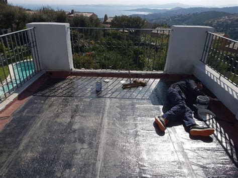 Réfection D Une Terrasse Carrelée Vers Biot Mf Étanchéité