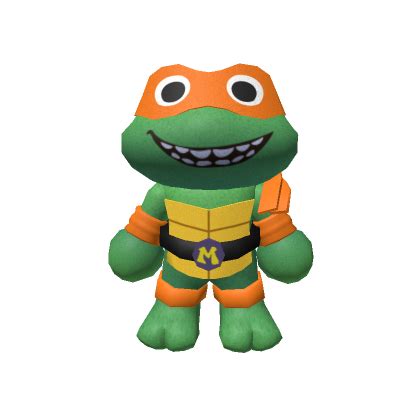 Michelangelo Shoulder Plushie Roblox Item Rolimon S