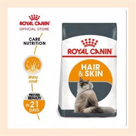 Jual Royal Canin Hair Skin 400 Gram Makanan Kucing Shopee Indonesia