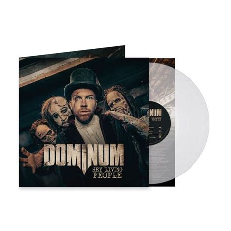 Dominum Hey Living People Limited Edition Clear Vinyl Lp Pre