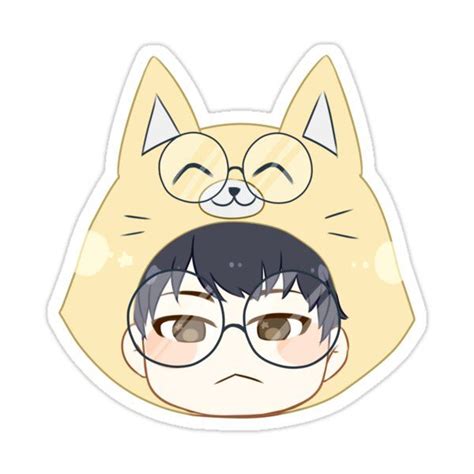 Wonwoo Fox Sticker For Sale By StarBunniie Pegatinas Pegatinas