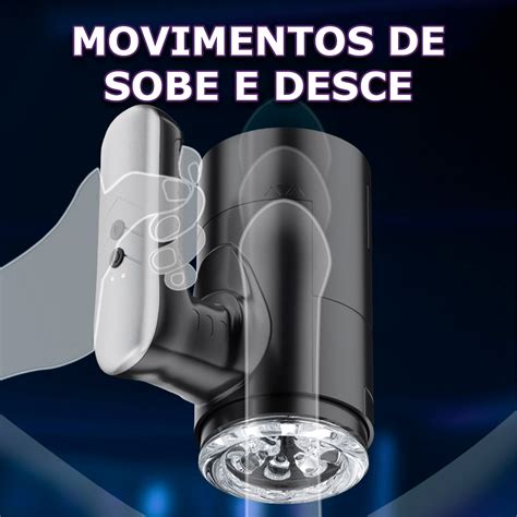 RC Masturbador Masculino Texturizado Alça Sobe e Desce Libb Sex Toys Importadora