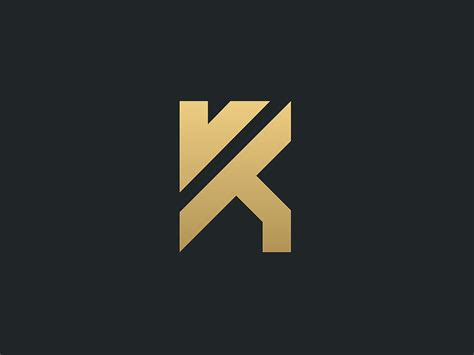 K logo minimalistic design (for sale) by Timon Art on Dribbble