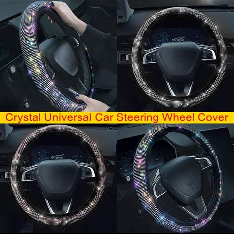 Cubierta De Cristal Para Volante De Coche Cubierta Universal Brillante